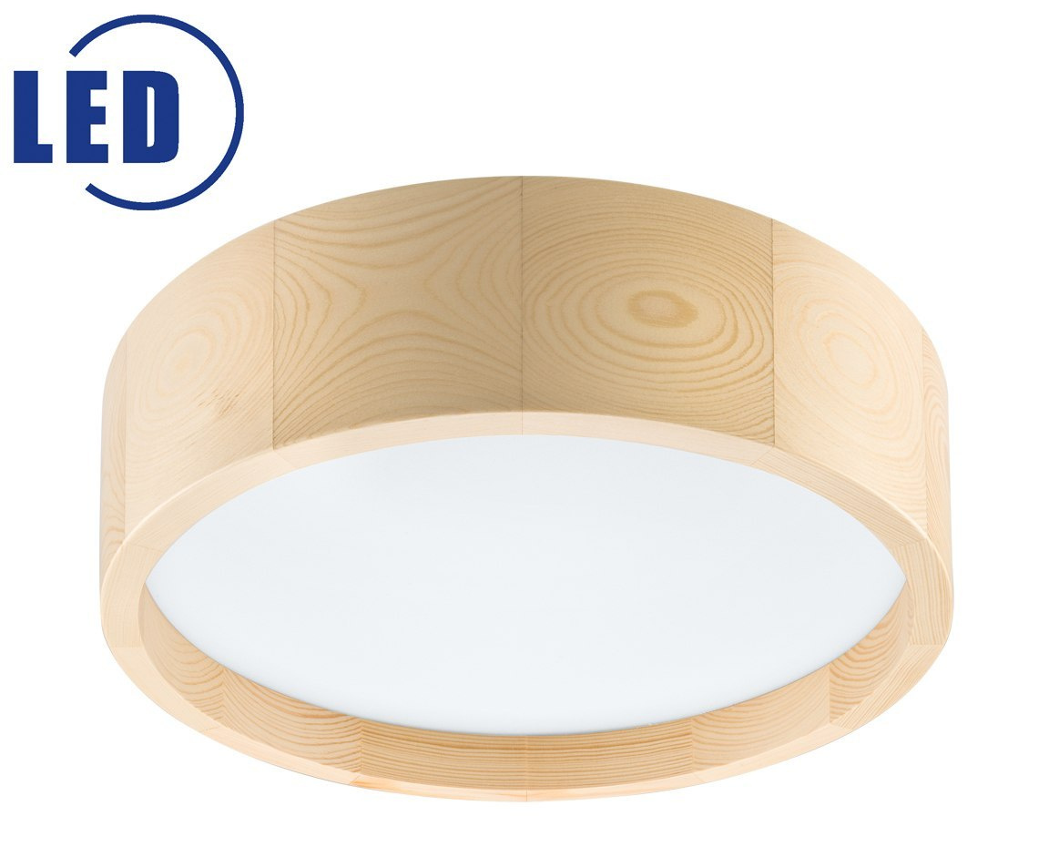 VENUS plafon LED 35W drewniany 37 cm sosna VENUS plafon LED 35W drewniany 37 cm sosna