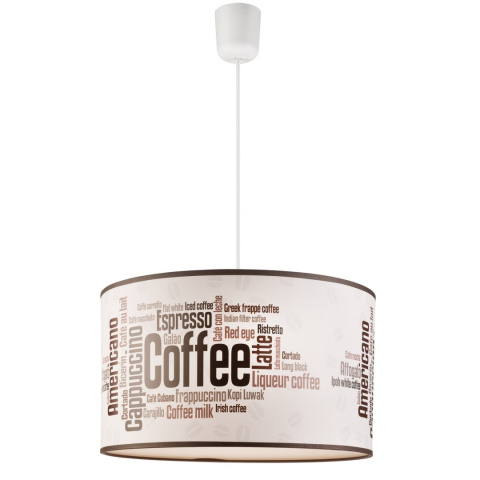 COFFEE lampa wisząca z abażurem COFFEE lampa wisząca z abażurem