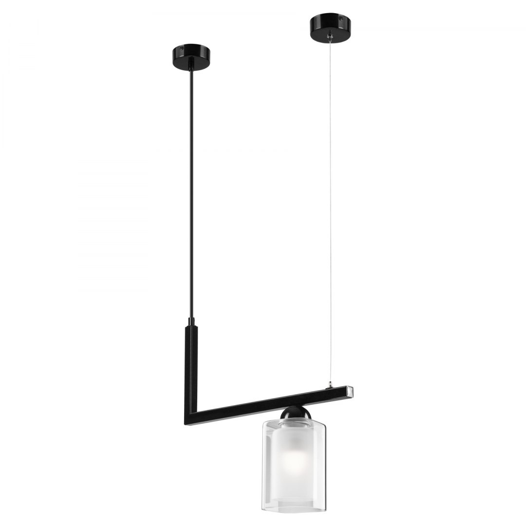 PETRA lampa wisząca 1-punktowa czarna PETRA lampa wisząca 1-punktowa czarna